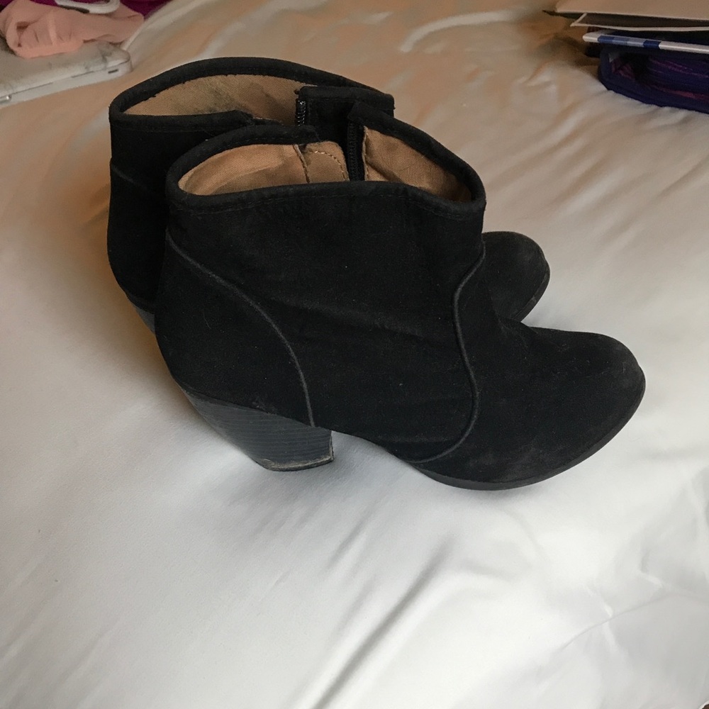 Black booties